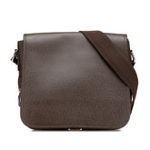 ルイ ヴィトン タイガ アンドレイ 斜め掛け ショルダーバッグ M32488 グリズリ ブラウン レザー レディース LOUIS VUITTON 【中古】